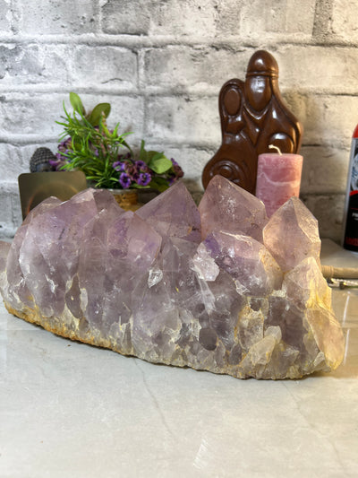 Huge 6.5 Kg Amethyst Cluster Statement Piece from Zambia South Africa