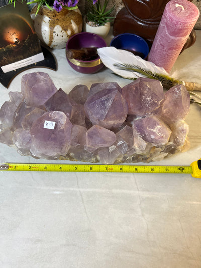 Huge 6.5 Kg Amethyst Cluster Statement Piece from Zambia South Africa