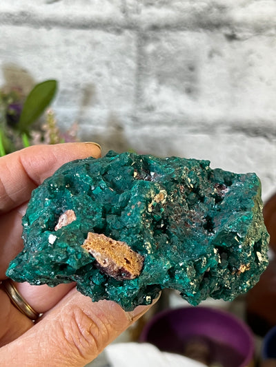 Beautiful Dioptase Specimen from Congo South Africa