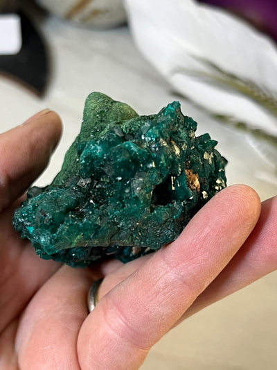 Beautiful Dioptase Specimen from Congo South Africa