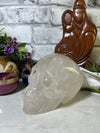 Massive 2.37 KG Clear Quartz Skull Carving