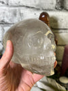 1.53 KG Garden Quartz Skull Carving