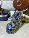 Sodalite Dragon Head Carving