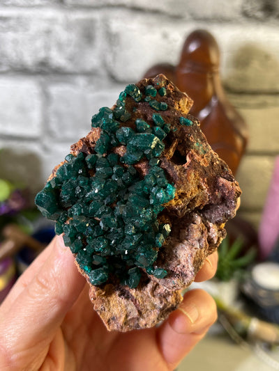 Beautiful Dioptase from DR Congo