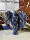 Beautiful Sodalite Angel Carving