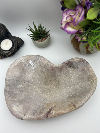 Huge Pink Amethyst Bowl from Brazil