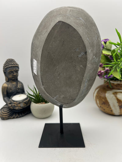 Stunning Amethyst on metal stand