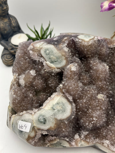 Huge Stalactite Amethyst Specimen for your statement piece!