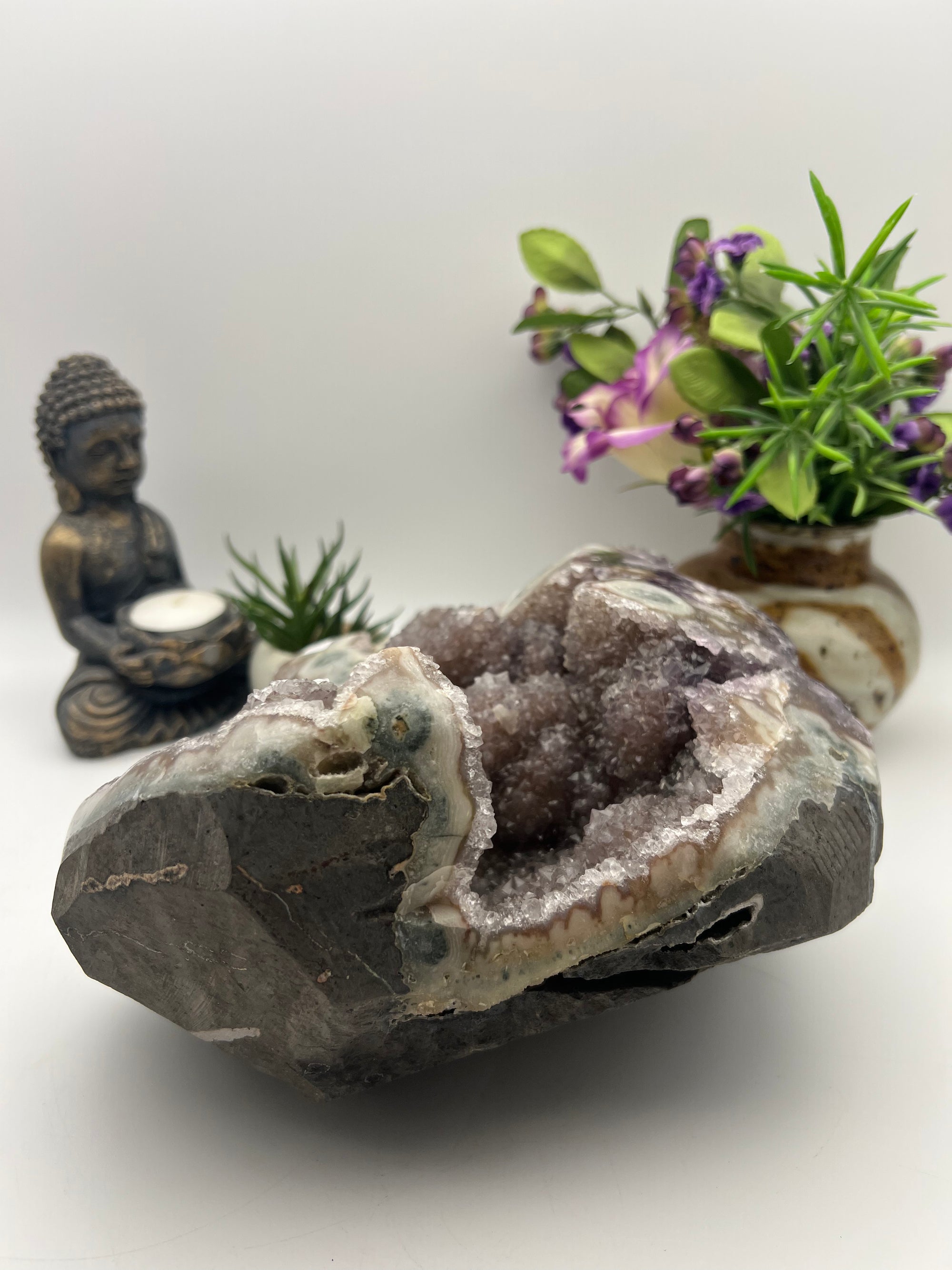 Huge Stalactite Amethyst Specimen for your statement piece!