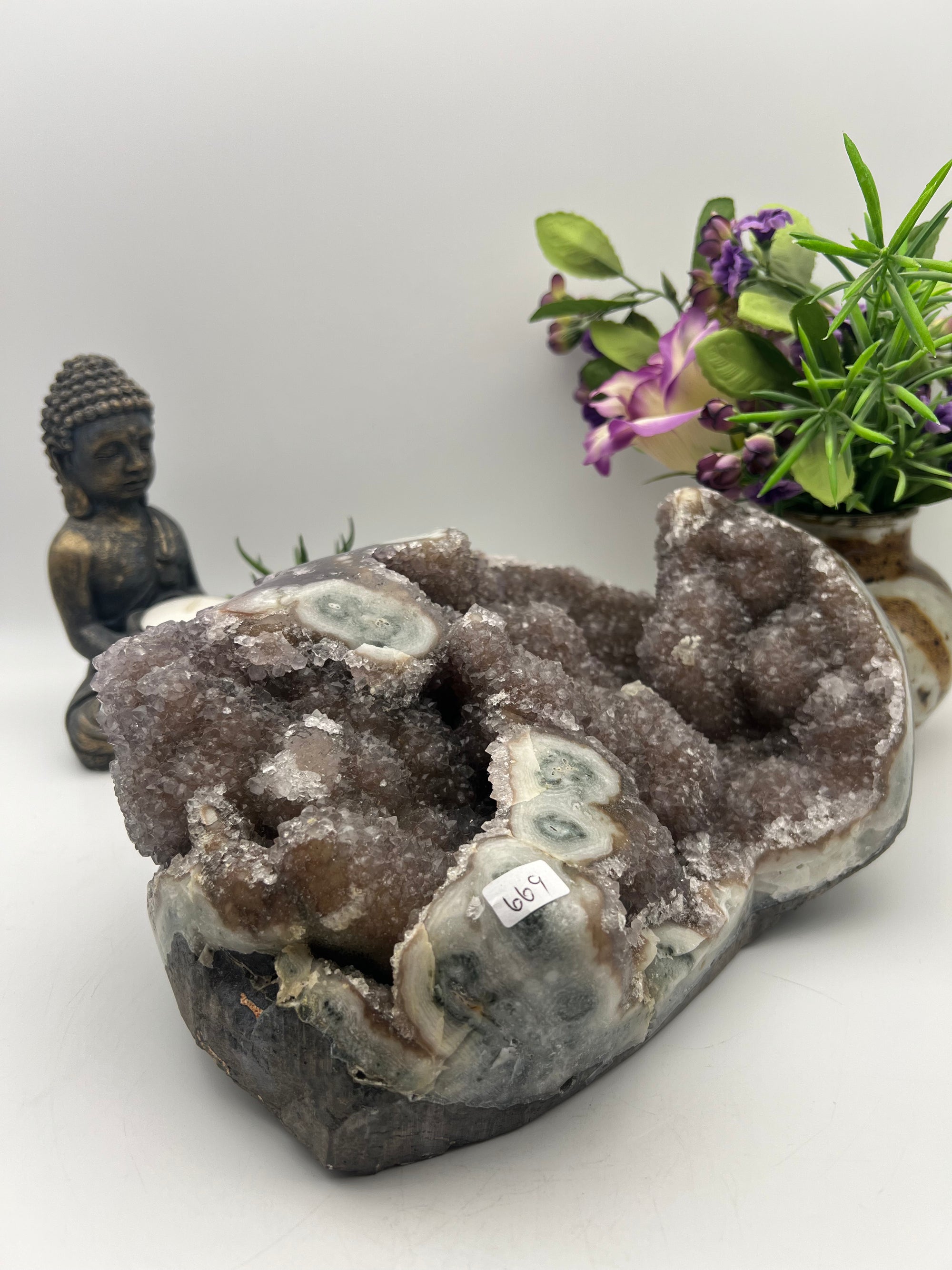 Huge Stalactite Amethyst Specimen for your statement piece!