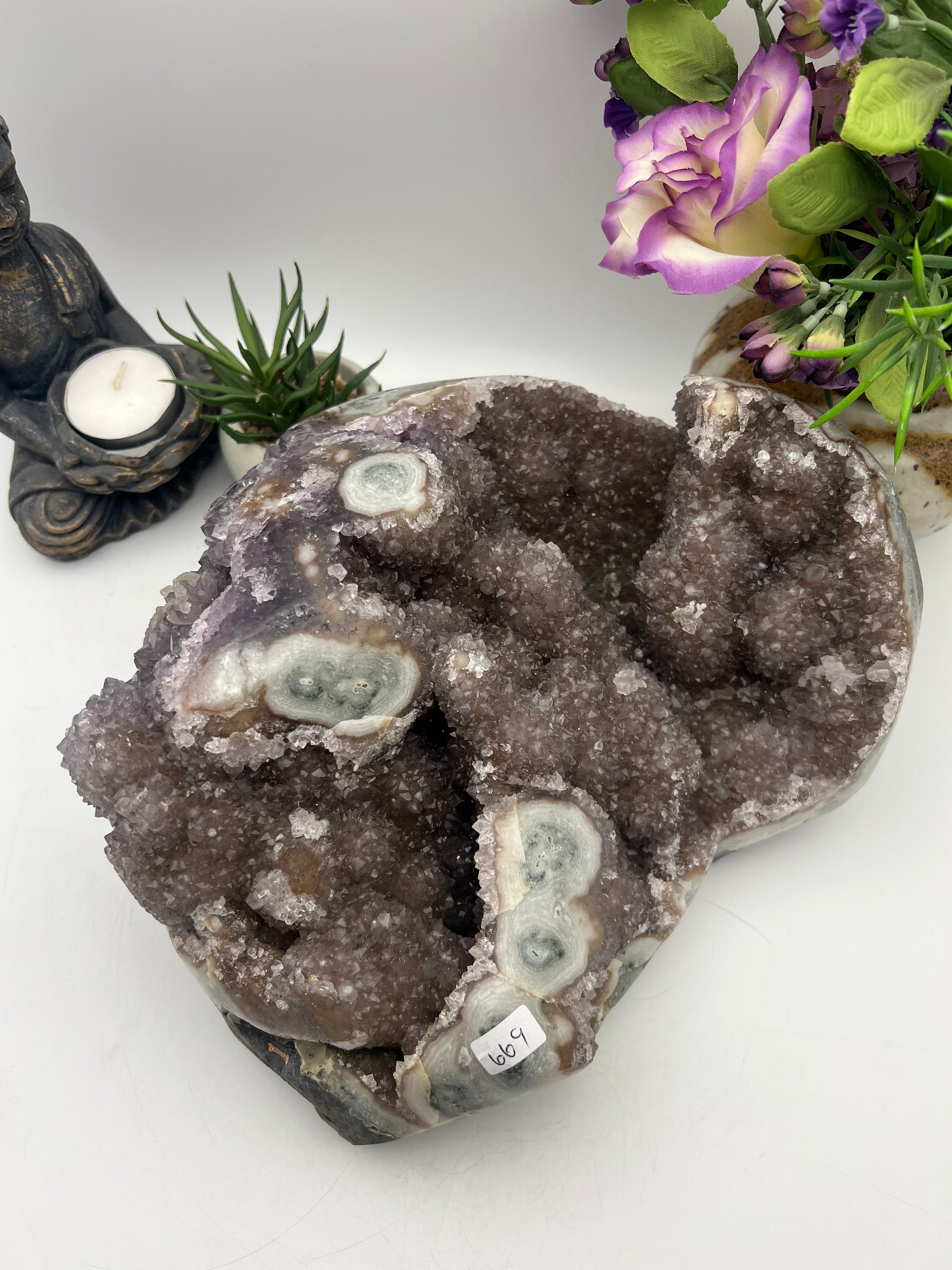 Huge Stalactite Amethyst Specimen for your statement piece!