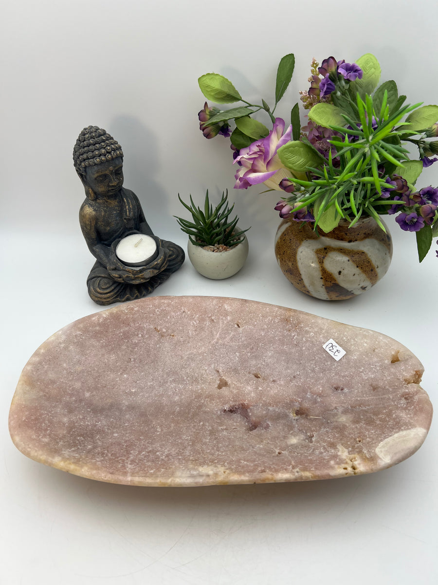 Huge Pink Amethyst Bowl Carving from Brazil