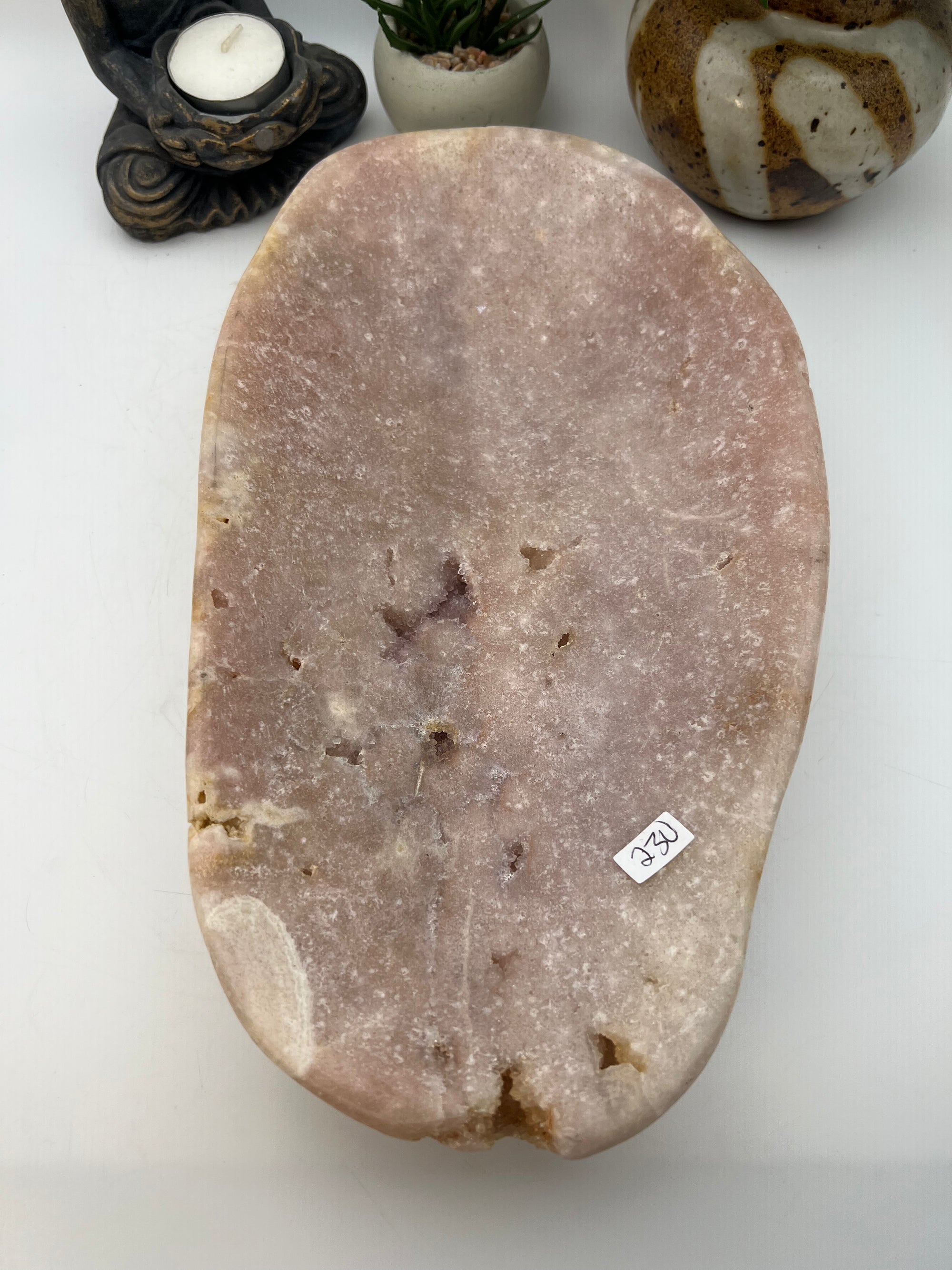 Huge Pink Amethyst Bowl Carving from Brazil