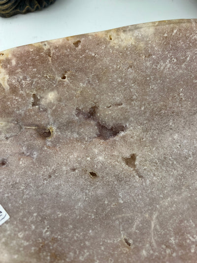 Huge Pink Amethyst Bowl Carving from Brazil