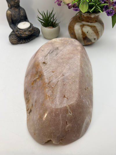 Huge Pink Amethyst Bowl Carving from Brazil